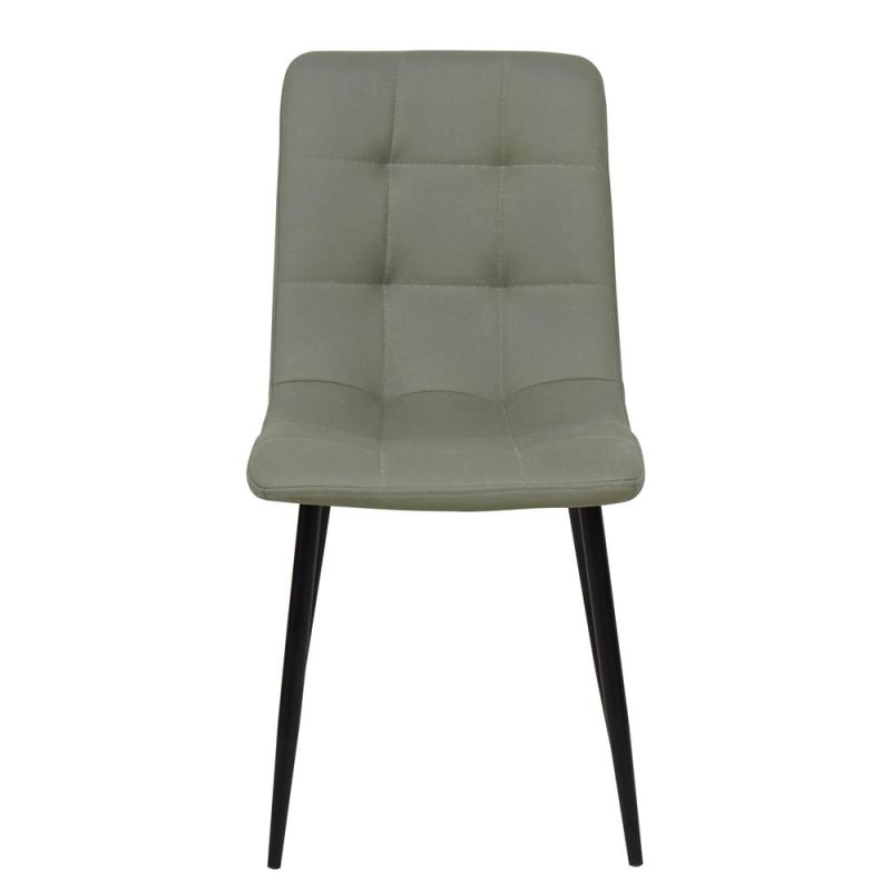 Wholesale Retro Accent Dining Room Coffee Hotel PU Leather Dining Chair