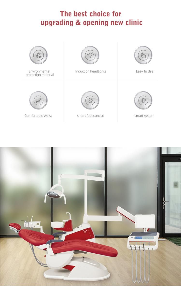 LED Sensor Light Ce&Isoapproved Dental Chair Dental Chairs for Sale Canada/  Dental Supplies China        /Trophy Dental Equipment