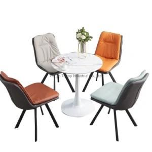 Unique Modern Chairs Dining Room with Laser Cutting Seat Board