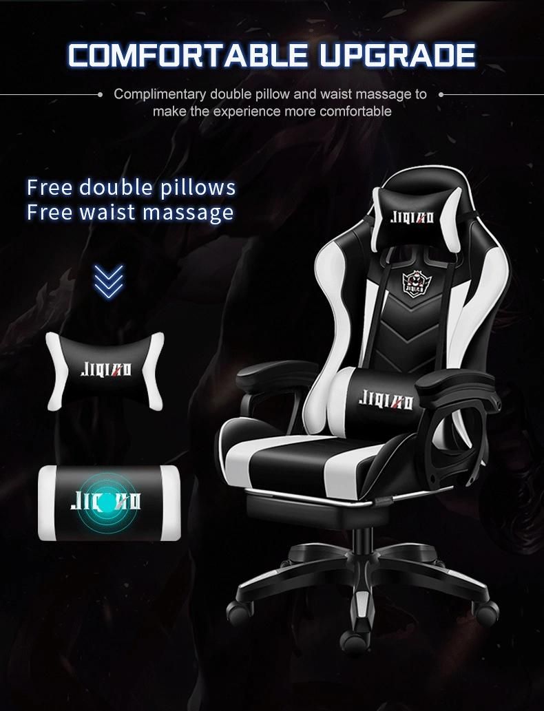 Cheap Racing RGB Modern Office Computer PC Gamer PU Leather Gaming Chair