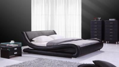 Modern European Furniture Bedroom Furniture Set King Bed Leather Bed Wall Bed Gc1606