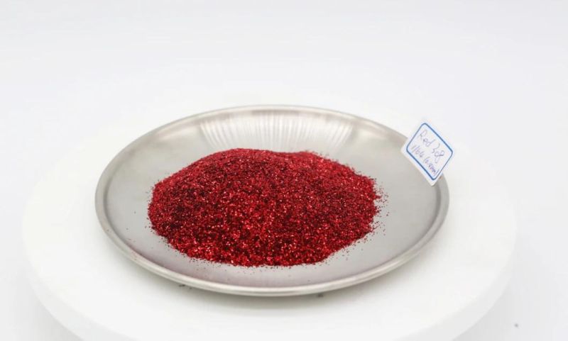 Wholesale Red Carnival Festival Body Holographic Chunky Mixed Shimmer Cosmetic Face Hair Glitter Powder