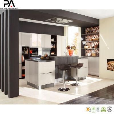 Modern Modular Glass Kitchen Cabinets