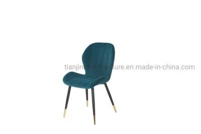 Modern Home Velvet Furniture Upholstered Leather Dining Chairs