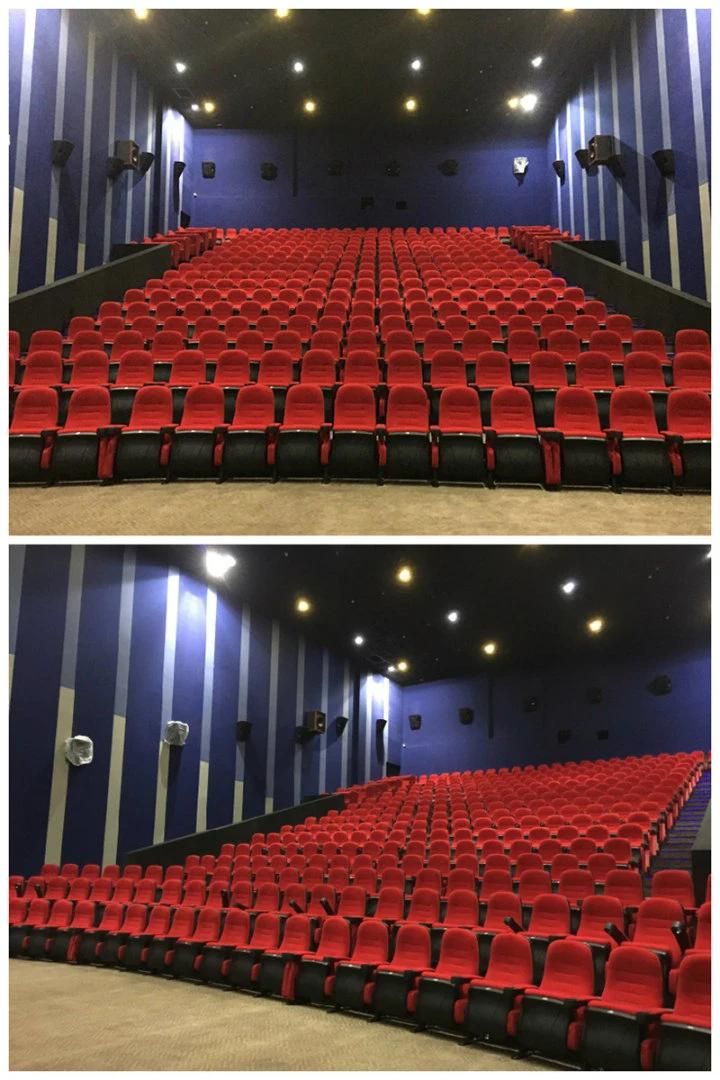 Push Back Multiplex Leather Home Theater Auditorium Movie Cinema Theater Lounge