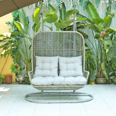 Wicker Patio Hammock Outdoor Rattan Garden Egg Hanging Swing Chair