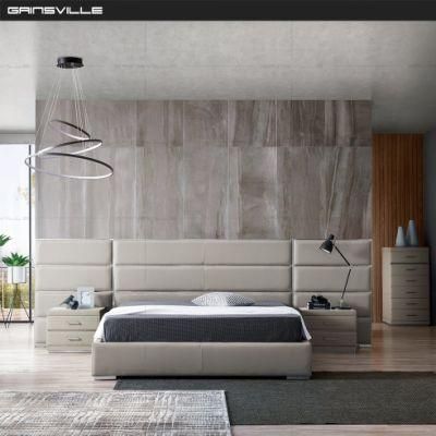 2020 Ciff Simple Style Luxury Bedroom Furniture Queen Size Grey Color Soft Wall Bed Gc1731