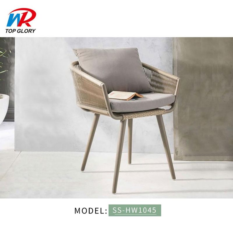 Stackable Chairs Furniture Outdoor Garden PE Rattan Chair