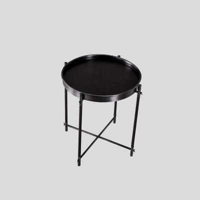 Chineses Fty Wholesale Modern Round Metal Coffee Table Side Table