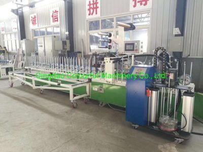 PUR Hot Melt Glue Film Laminating Machine for Construction Profiles, Panels