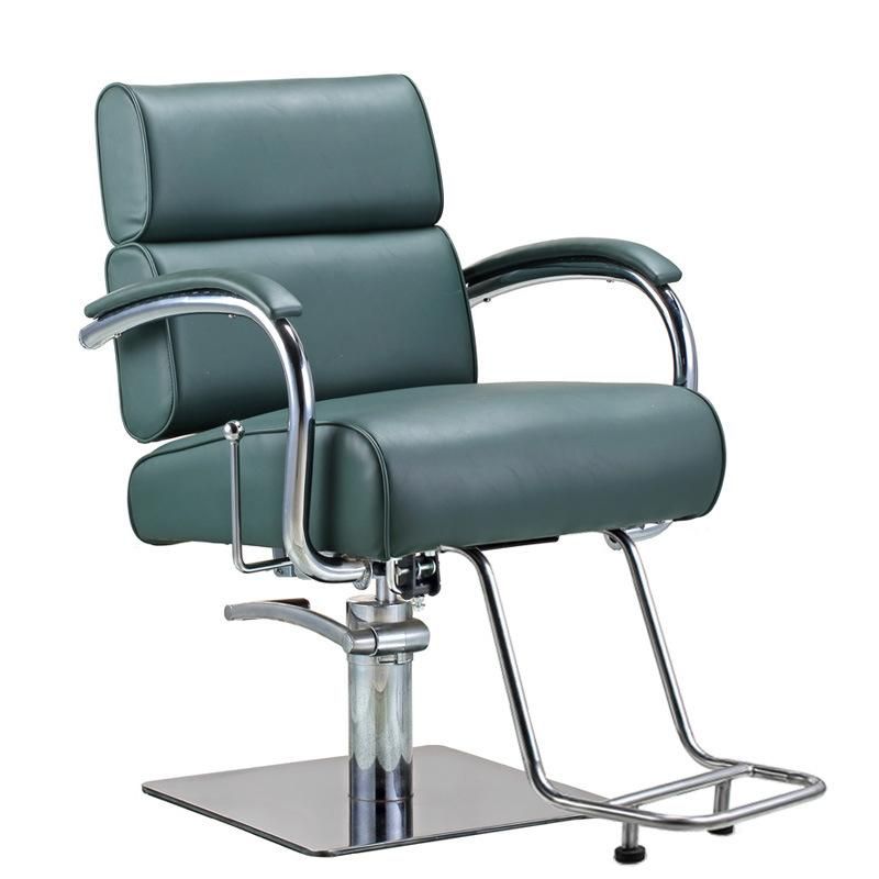 Hl-7264 Salon Barber Chair for Man or Woman with Stainless Steel Armrest and Aluminum Pedal