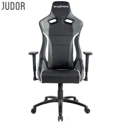 Judor Synthetic Leather Gaming Chair with Footrest Executive Racing Chair Lift Chair Gaming Chair