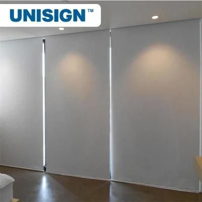 Unisign Waterproof Flame Retardant 100% Fiberglass Blackout Roller Blind Fabric