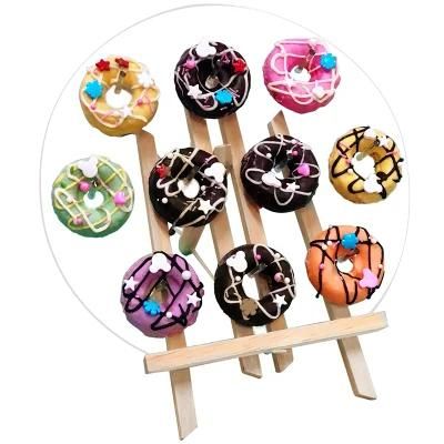 Party Supply Transparent Acrylic Cake Donut Organizer Wedding Dessert Display Stand