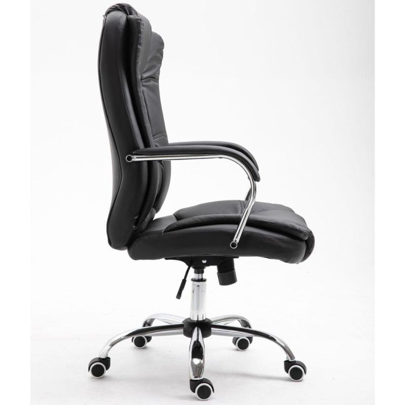 Brown Office Gaming Chair Made of PU