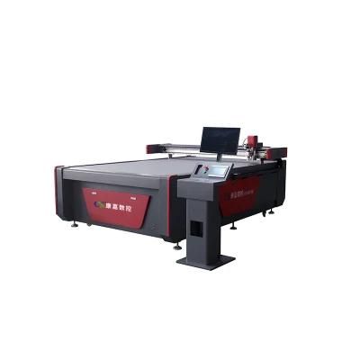 Kjpd-1625 Belt Transmission Oscillating Knife Fabric Apparel Cloth Cutting Machine with Factory Price