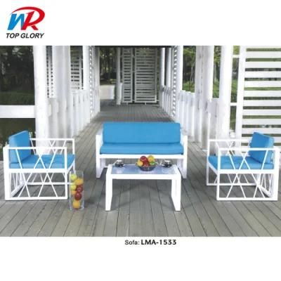 Factory Outlet High Quality Garden Furniture Hot Sale Rope Weave Sofa Outdoor Modern Patio Sofa Set