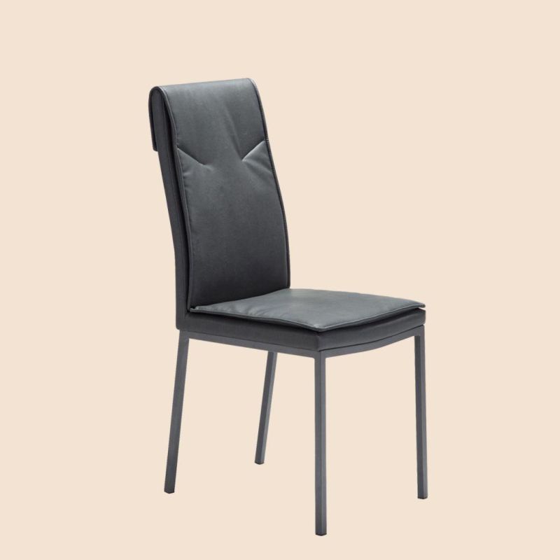 Factory Wholesale Modern Restaurant Office Home Furniture Table Chair Banquet Wedding Party PU Leather Dining Room Chair for Garden