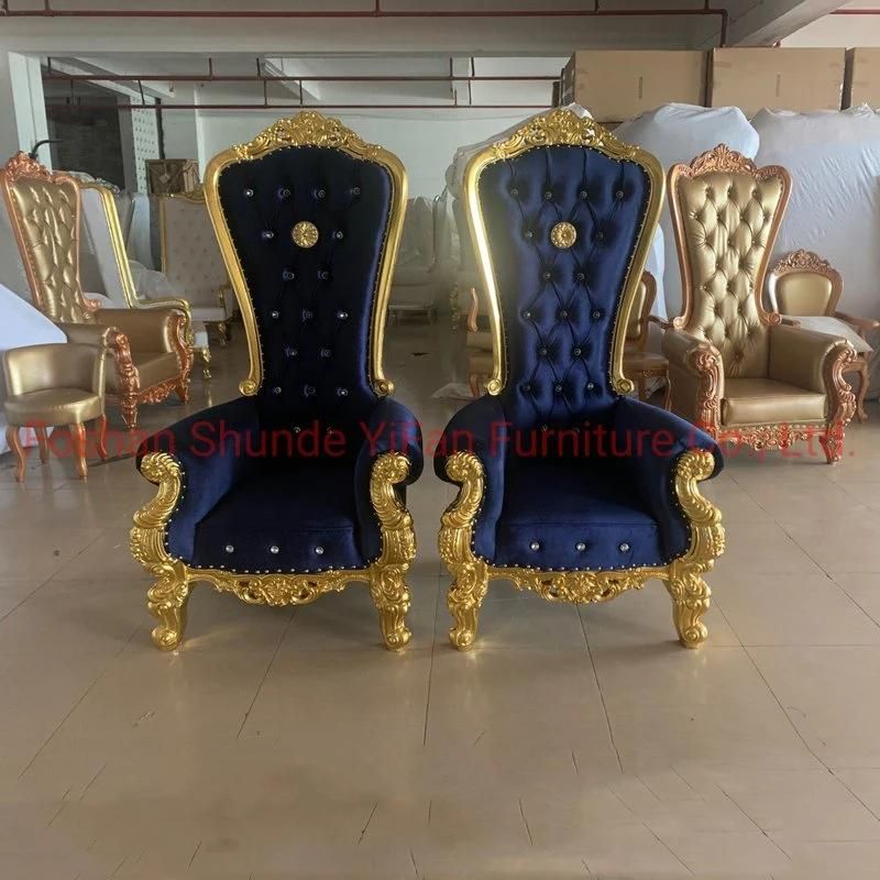 Hotel Furniture Factory Wholesale High Back Hotel Wedding Chairs in Optional Furnitures Color