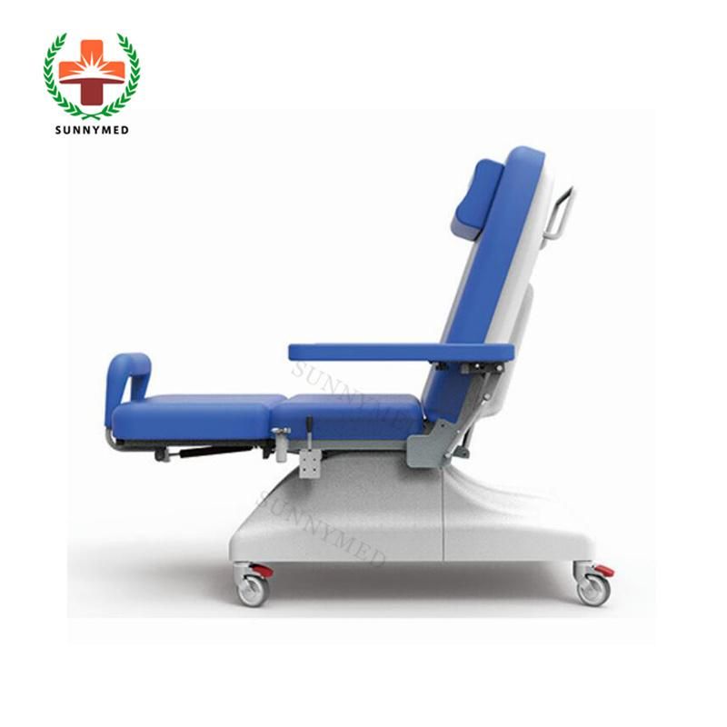 Sy-O007c Hospital Three Linak Motors Electric Dialysis Chair Donation Chair