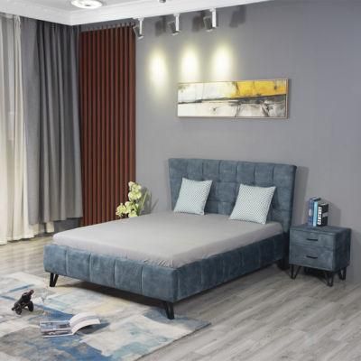 Huayang Bedroom Bed for Modern Home Furniture Wall Bed Bedroom Furniture Leather Sofa Set