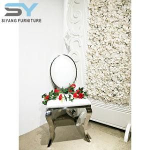 Modern Furniture Banquet Red Leather Sofa Chair Ghost Chair