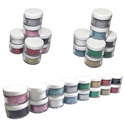 Wholesale Glitter Powder Set Customization Colored Glitter Powder