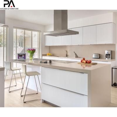 Guangdong Factory Wholesale Frameless Lacquered Gloss Kitchen Cabinets