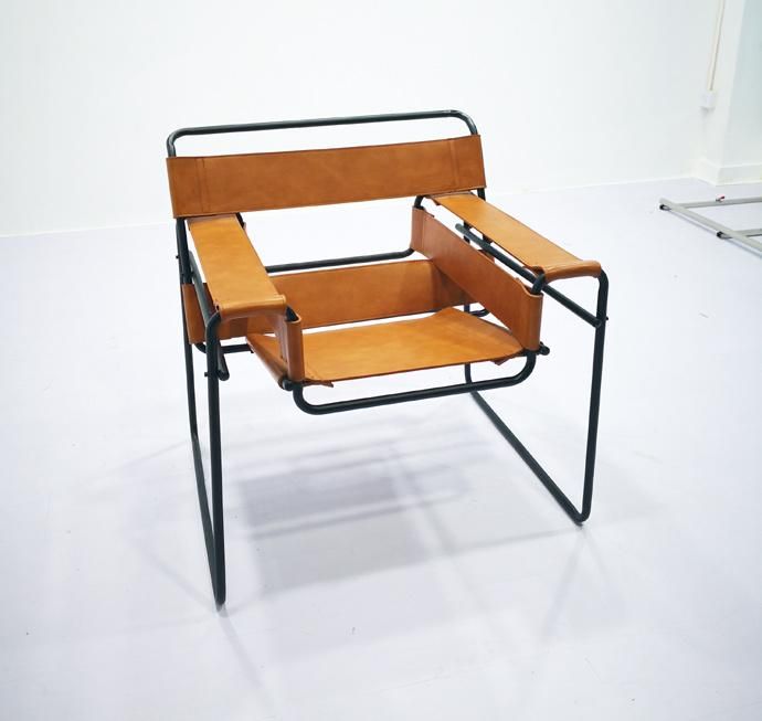 Mircro Leather Straps Wassily Chair