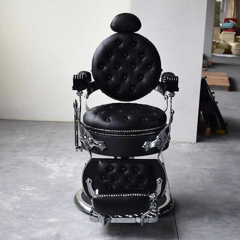 Hl-9260b Salon Barber Chair for Man or Woman with Stainless Steel Armrest and Aluminum Pedal