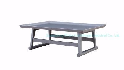 Modern Rectangle Coffee Table with Gray Color