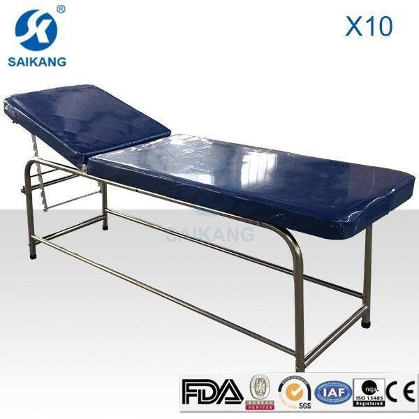 Manual Adjustable Gynecology Medical Examination Bed