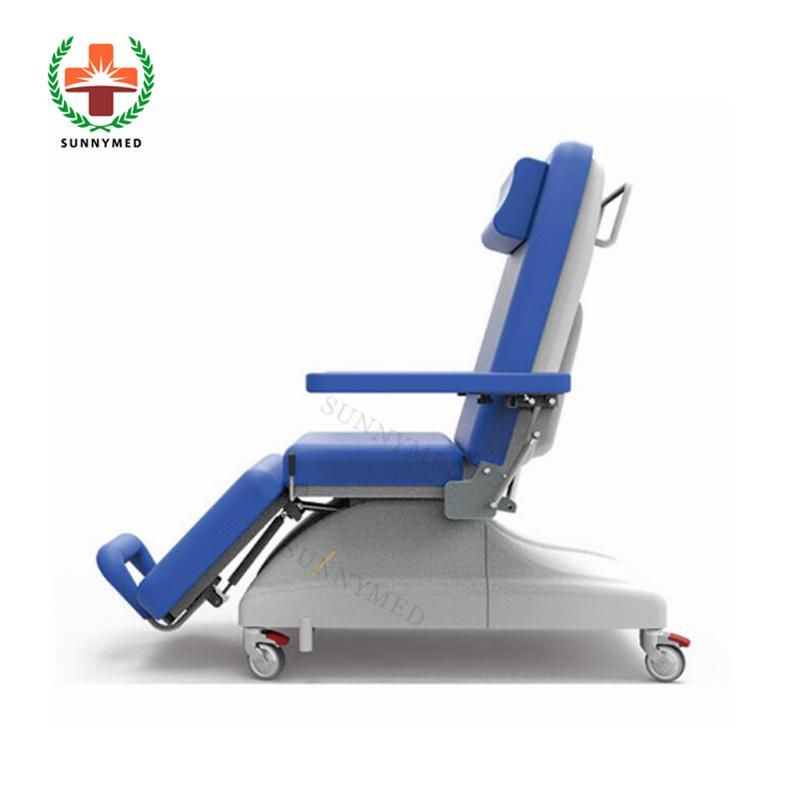 Sy-O007b Good Quality Hospital Electric Dialysis Chair with Denmark Motor