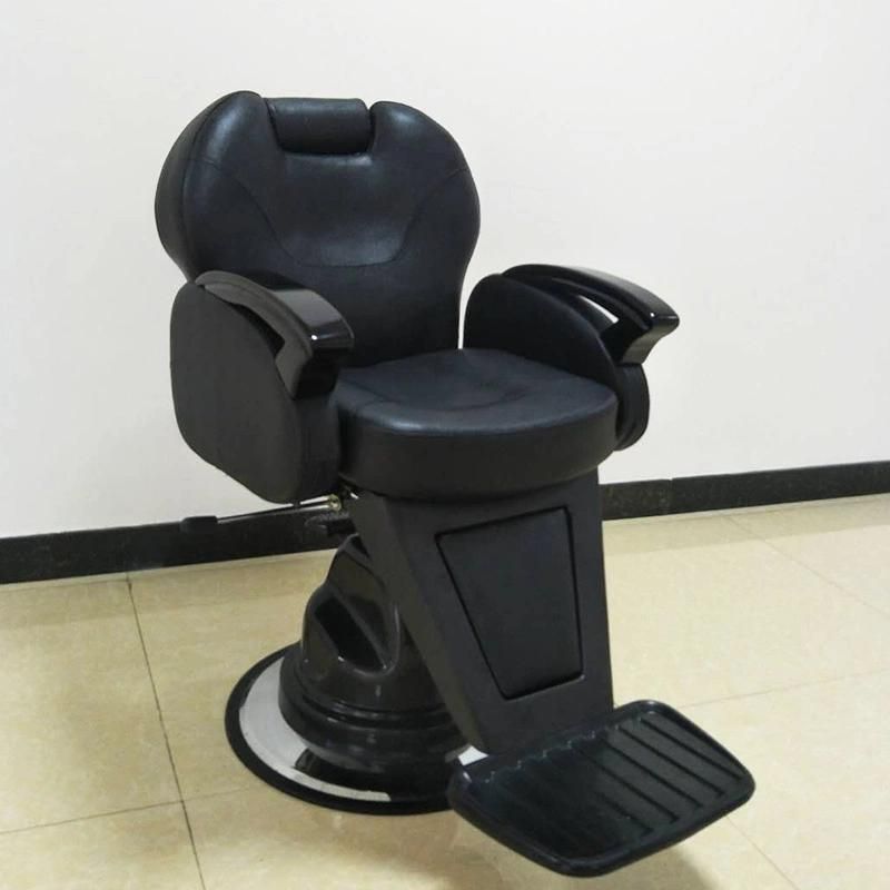 Hl- 8190 2021 Salon Barber Chair for Man or Woman with Stainless Steel Armrest and Aluminum Pedal