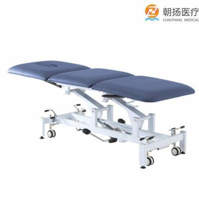 Hospital Adjustable Osteopathic Hydraulic Treatment Couch Physical Therapy Table Massage Equipment Spine Physiotherapy Bed