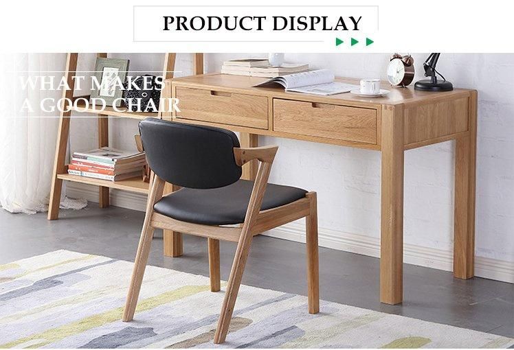 Furniture Modern Furniture Chair Home Furniture Wooden Furniture Contemporary Antique Faux PU Leather Cushion Restaurant Furniture Dining Room Arm Chairs