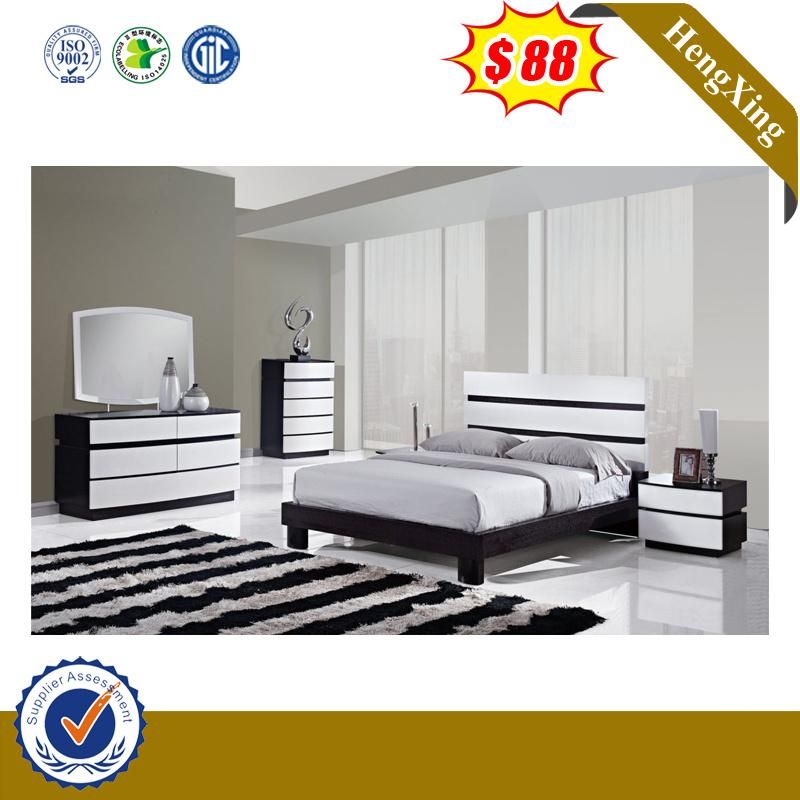 Modern Hot Selling Wooden Bedroom Furniture Set Panel Bed