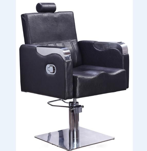 Hl-1148 2021 Salon Barber Chair for Man or Woman with Stainless Steel Armrest and Aluminum Pedal