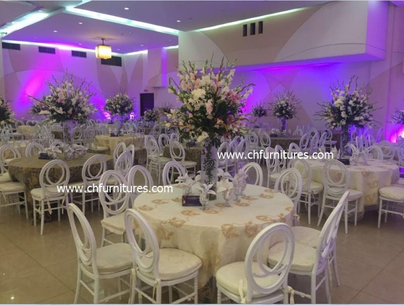 White Channel Chair for Banquet and Wedding Yc-A240