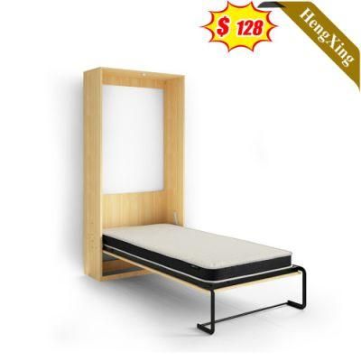 Custom Hotel Furniture Folding Single Metal Frame New Design Office Foldable Hidden Wall Bed