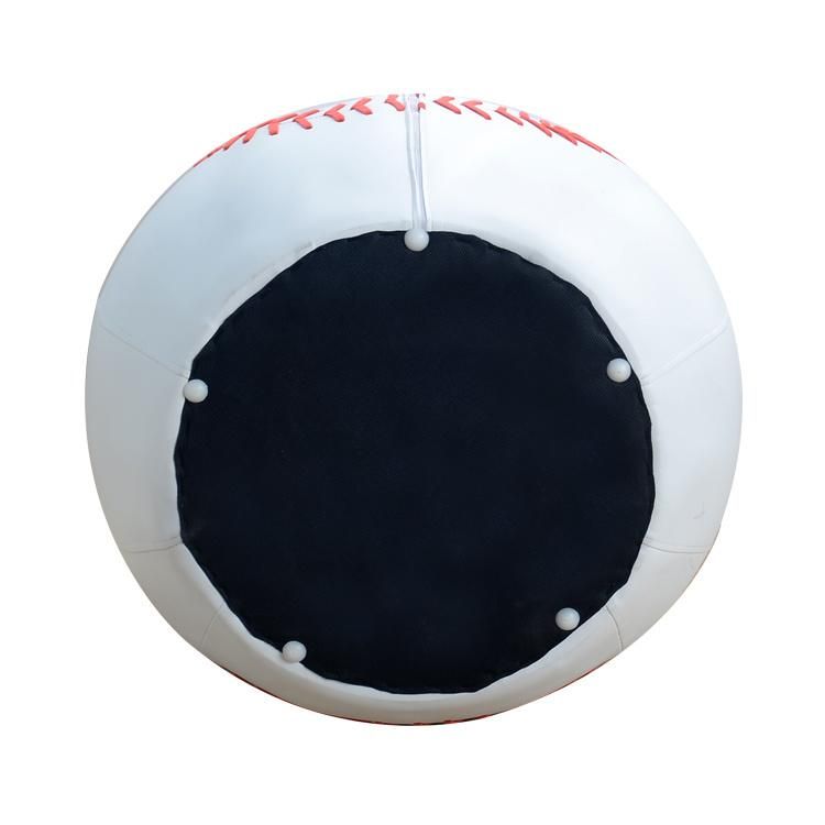 Popular Kids Baseball Sofa with Ottomanwholesale Kids Furniture