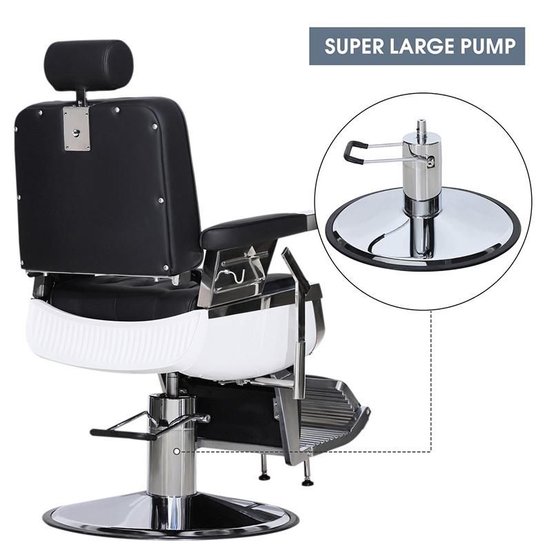 Barber Chair Reclining Hydraulic Barber Chairs Heavy Duty Styling Chairs for Salon