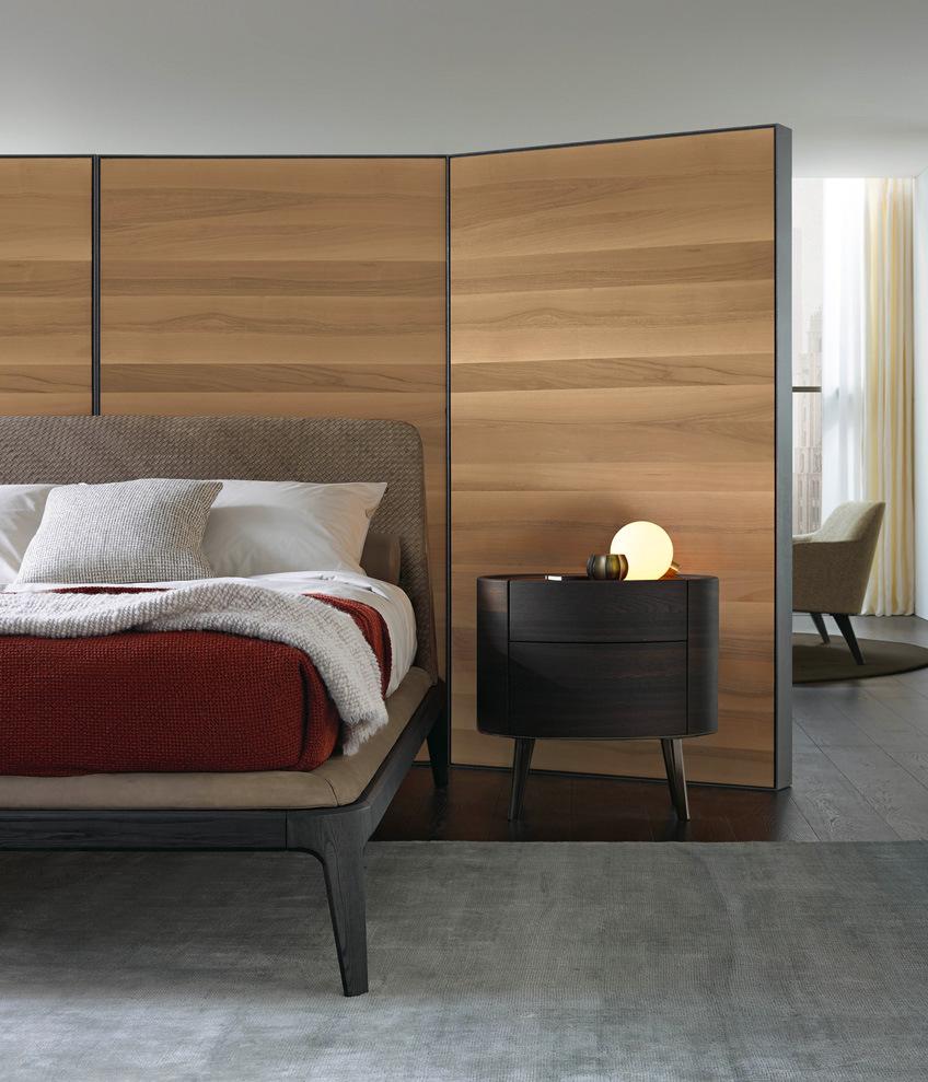 Kelly, Beds, Wood Frame with Fabric, Latest Italian Design Bedroom Set in Home and Hotel Furniture Custom-Made