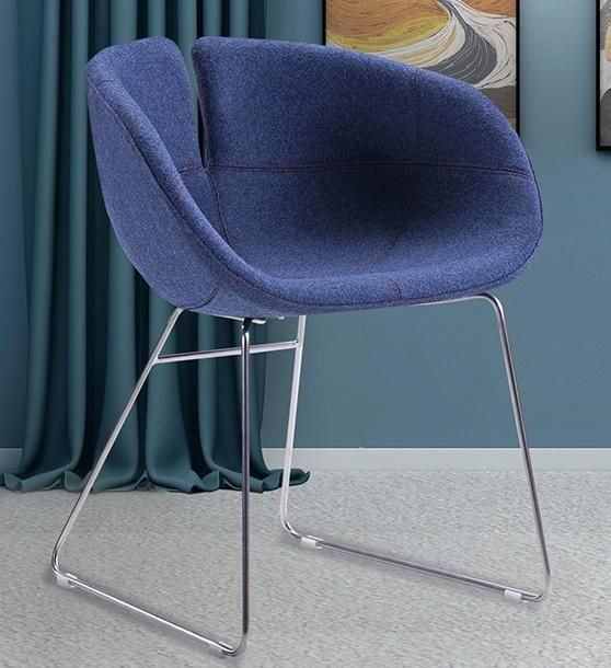 Simple Style Soft Moulded Foam Fabric Meeting Room Chair