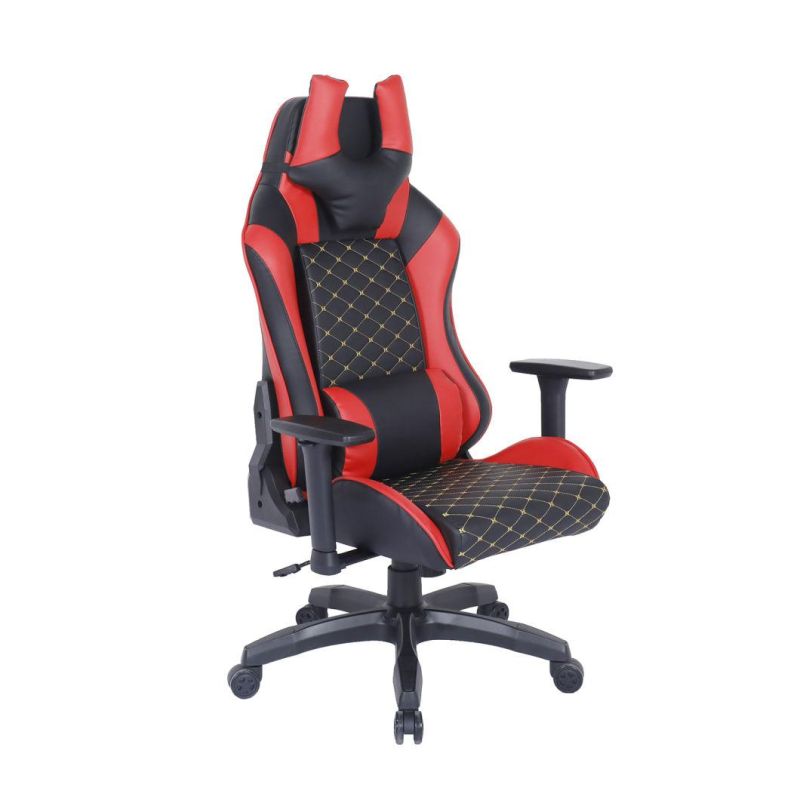 New Design Promotion Cheap Red PU Leather Silla Gaming chair