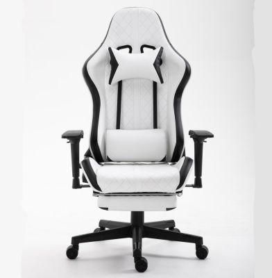 4D Armrest Reclining Office Gaming Chair with Leg Rest