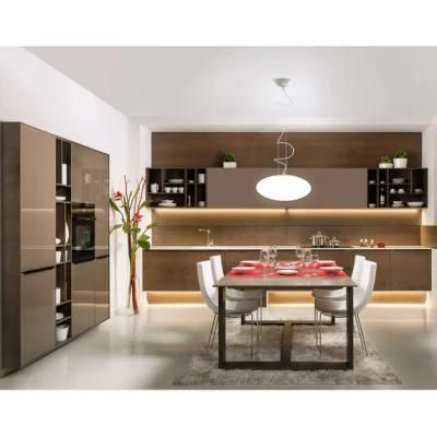 Manufacture Complete Knock Down Luxury Kitchen Cabinet Designs Modern Furniture