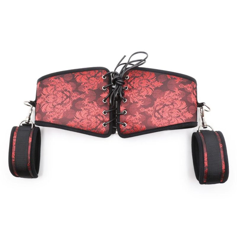 Fetish Kits Bed Restraints Bondage Plush Leather Sexy Flirting Alternative Toys Tied Bdsm Bondage Suit Adult Sex