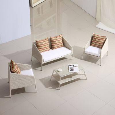 Factory Ranttan Modern Aluminum Sectional Sofa Set Outdoor Furniture for Home Villa Garden