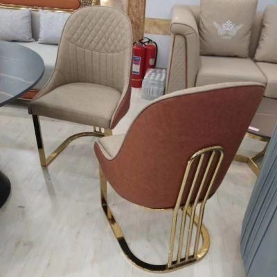 High Quality Hot Sale PU Leather Dining Chair